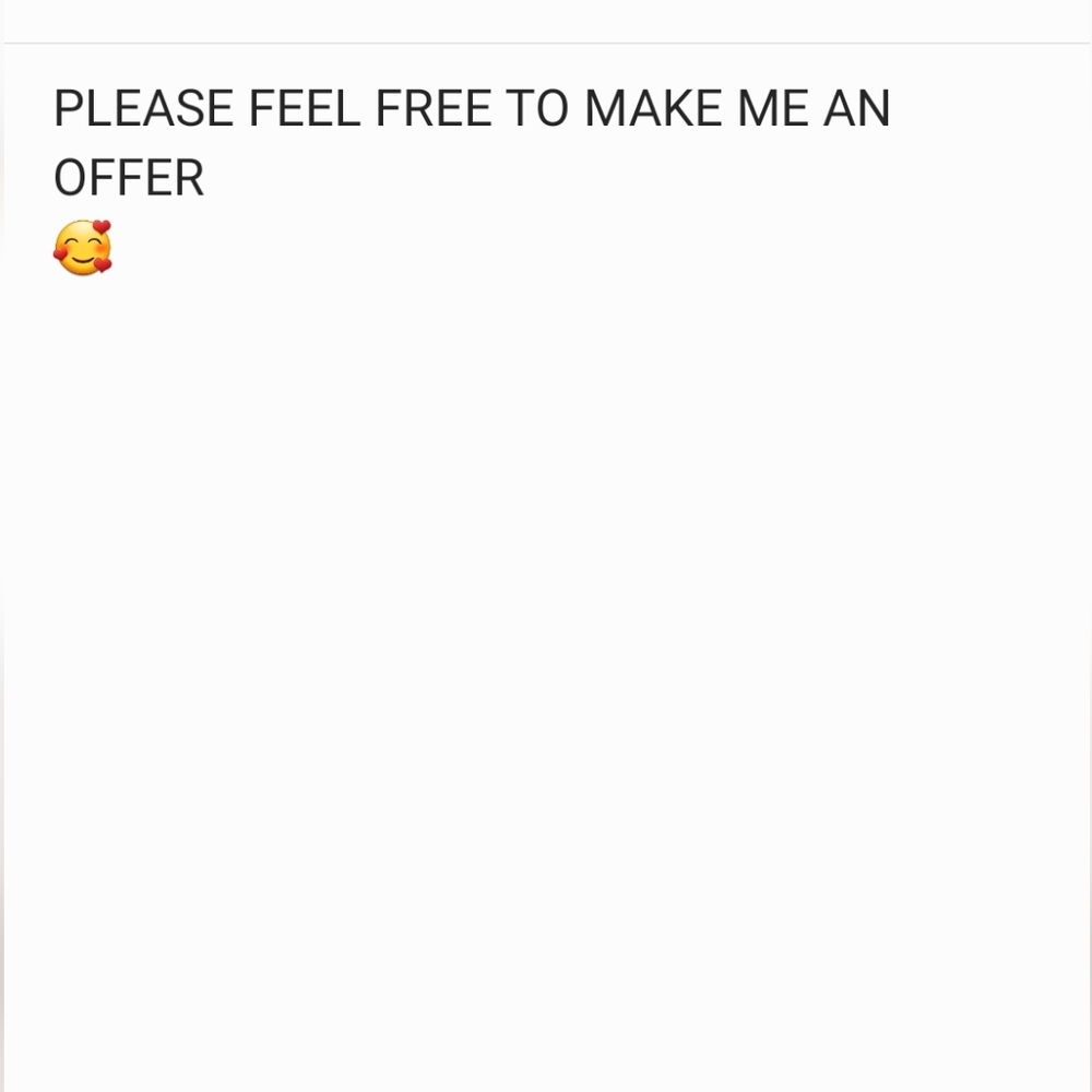 MAKE ME AN OFFER